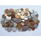 Монеты мира , более 45 стран , 165 штук , без повторов , с 1 рубля .