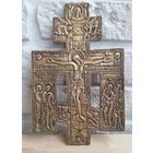 Распятие Христово, с предстоящими, 21,8х14 см.