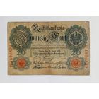 Германия. 20 марок 1910 года