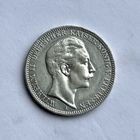 Монета СЕРЕБРО Пруссия 3 марки 1912 год ОТЛИЧНЫЕ