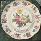 Тарелка Блюдо Цветы Gloria Германия 33 см винтаж