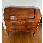 Антикварный секретер начала прошлого века. Рококо, Чиппендейл. Дерево вишня.инкрустации