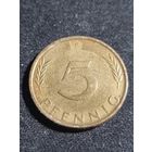 ФРГ 5 пфеннигов 1975 F