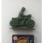 Оловянный солдатик. Мотоциклист.