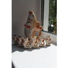 Шикарный набор водочно-коньячный Рыбки 1 сорт не частый НОВОГОДНИЕ СНИЖЕНИЕ ЦЕН!