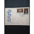 Польша 1979 КПД с полной серией марок "Польское народное творчество: роспись по глазури" (спецгашение) марки Mi.2657-2658 каталог 1.20 евро