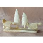 Статуэтка тетерева. Кость