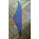 Шарф женский / детский тип косынка полушерсть ручная работа 143 на 27 см