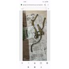 Брезентовые армейские ремни, ширина 4,5 см, мощные (наверное для переноски армейского слона), склад, СССР.