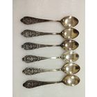 Чайные мельхиоровые ложки Весна, Мстёра. СССР