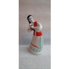 КОЛЛЕКЦИОННАЯ ФАРФОРОВАЯ СТАТУЭТКА ДЕВУШКА С КОСОЙ ЗКХ СССР РАННЯЯ ОРИГИНАЛ  .  Распродажа Коллекции !!! . Экспресс  Аукцион с рубля без МПЦ   .Много лотов в продаже .