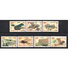 История авиации Камбоджа 1987 год серия из 7 марок