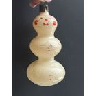 Ёлочная игрушка снеговик СССР