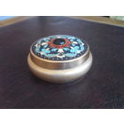 Шкатулка,алюминий.8Х3.5 см.