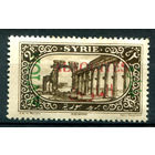 Французские Алавиты, территория Сирии - 1925г. - ландшафты, архитектура, авиапочта, надпечатка Aviation, 2 Pia - 1 марка - MH [Mi 39]. #4-W1-105-A-1