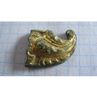 Ременной накончник. Бронза, позолота.