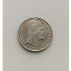 ДАНИЯ  1 ригсдалер 1855 г.