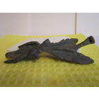 Веточка ветка металлическая литая. Металл.