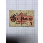 5 пфеннигов (нотгельды) г. Германия Делиш- 1312