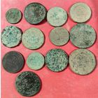Лот медных монет 13шт РИ
