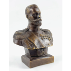 Бюст Николай II Бронза
