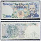 200 злотых Польша 1986 г.