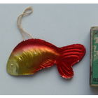 Ёлочная игрушка. Рыба. Картонаж.