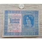 Werty71 Австрия 1000 крон 1922 банкнота