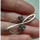 Брошь. Серебро.