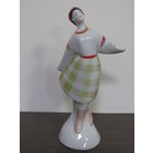 "Украинский танец". Статуэтка. ГФЗ. Городницкий фарфоровый завод. Городница. Ретро СССР 70-х годов. м