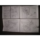 Карты наступательной Нарочанской операции группы генерала Балуева март месяц 1916 г.ПМВ.(Лот 01).