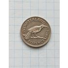 Новая Зеландия (Георг V) 6 пенсов 1934 г. серебро