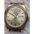 Часы Ракета с календарями Позолота.