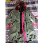 Парка натуральный мех
