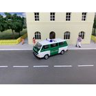 Volkswagen Transporter T3 POLIZEI. Масштаб НО 1:87.