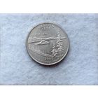 Werty71 США 25 центов (квотер) 2005  D Штат Орегон