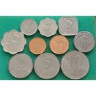 Шри-Ланка. Набор 10 монет. 1, 2, 5, 10, 25, 50 центов, 1, 2, 5, 10 рупий 1978 - 2017 года  Монеты не чищены!!!