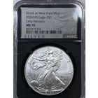 С рубля без мц! 1 доллар 2026 США шагайка MS 70 NGC лимитированный слаб