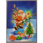 Дед Мороз. Авторская открытка, глянец