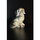 Фарфоровая статуэтка, собачка.