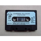 Кассета магнитофонная с записью Английский язык Учимся считать English Learning to Count 1989