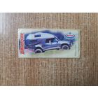 Наклейка Вкладыш от жвачки Нептун Джипчик авто, турбо