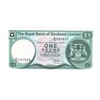 Шотландия 1 фунт 1974 года. Дата 1 марта. Тип Р 336а. Состояние UNC!