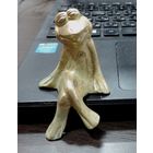 Статуэтка бронзовая "Лягушка" 70-е годы Европа. Высота 8.3 см.