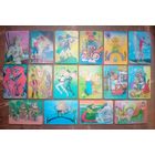 Стерео-календарики парами, на выбор