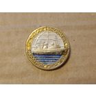 Значок кораблик