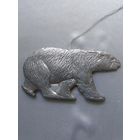 Старинный ёлочный картонаж.Медведь.Каталог.Редкий.