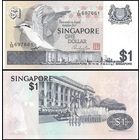 Сингапур 1 доллар образца 1976 года UNC p9(1)
