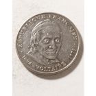 Франция 5 франков "300-летие со дня рождения Вольтера" 1994