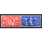 Великобритания - 1953г. - коронация королевы Елизаветы II - 2 марки - гашёные. #3-GB-89-C-1